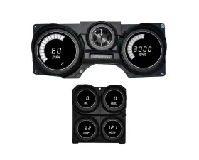 Intellitronix Direct Replacement Gauge Cluster w/Speed, Oil press & Temp Senders Pontiac Grand Prix 1978-1988