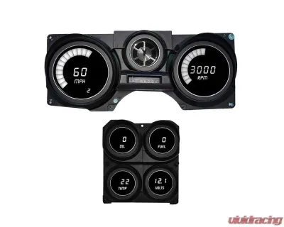 Intellitronix Direct Replacement Gauge Cluster w/Speed, Oil press & Temp Senders Pontiac Grand Prix 1978-1988 - DP1310W