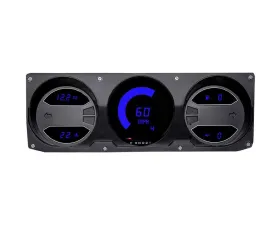 Intellitronix Direct Replacement Gauge Cluster with Speed | Oil Press & Temp senders Dodge Ram Truck 1981-1989
