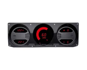 Intellitronix Direct Replacement Gauge Cluster with Speed | Oil Press & Temp senders Dodge Ram Truck 1981-1989