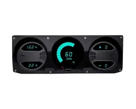 Intellitronix Direct Replacement Gauge Cluster with Speed | Oil Press & Temp senders Dodge Ram Truck 1981-1989