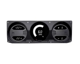 Intellitronix Direct Replacement Gauge Cluster with Speed | Oil Press & Temp senders Dodge Ram Truck 1981-1989