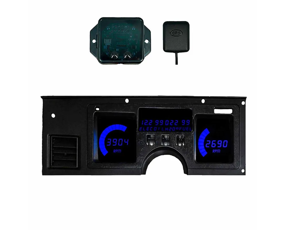 Intellitronix Digital Gauge Panel Chevrolet Corvette 1984-1989 - DP2003B-S9020