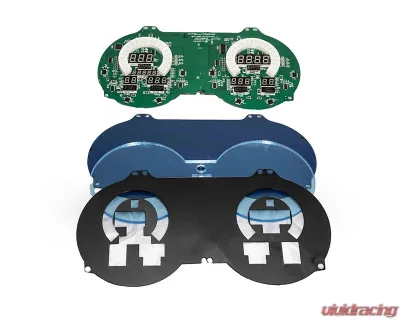 Intellitronix Digital Replacement Gauge Panel Cheverolet Camaro | Pontiac Firebird 1967-1968 - DP4000W-S9020