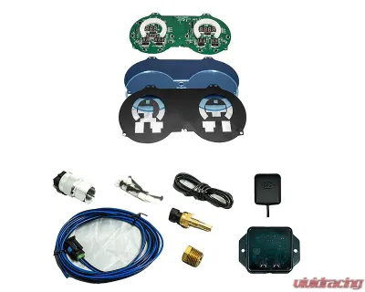 Intellitronix Digital Replacement Gauge Panel Cheverolet Camaro | Pontiac Firebird 1967-1968 - DP4000W-S9020