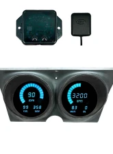 Intellitronix Digital Replacement Gauge Panel Cheverolet Camaro | Pontiac Firebird 1967-1968                                     - DP4000T-S9020 - Image 5