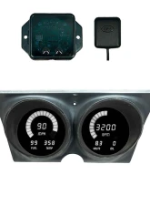 Intellitronix Digital Replacement Gauge Panel Cheverolet Camaro | Pontiac Firebird 1967-1968                                     - DP4000W-S9020 - Image 5