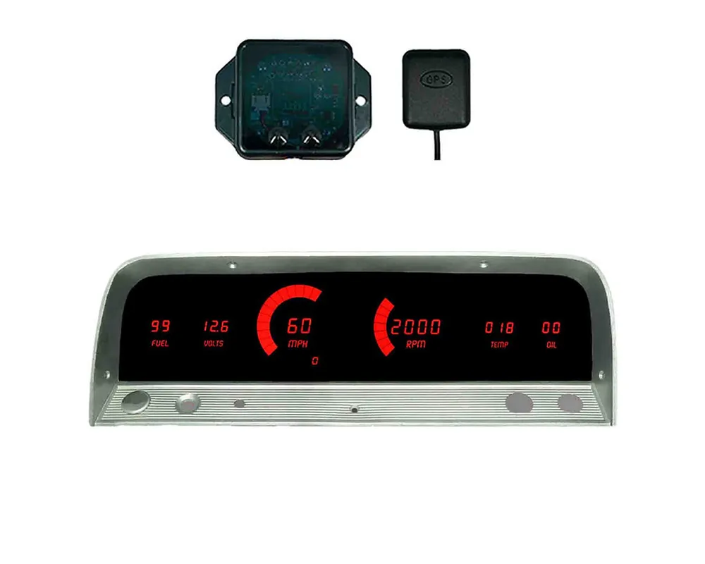 Intellitronix Digital Gauge Panel Chevrolet Truck 1964-1966 - DP6002R-S9020