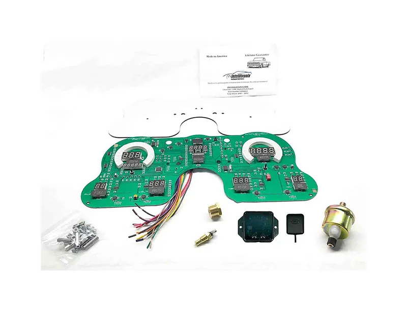 Intellitronix DP6003B-S9020 Digital Gauge Panel for 1967-1972