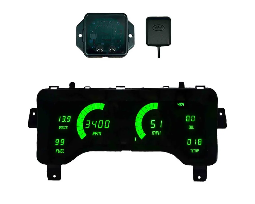 Hidemortexディスプレイ intellitronix Classic Cars and Trucks Replacement Panel