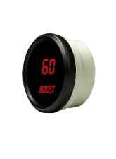 Intellitronix 2 1/6 Inch Boost Black Bezel Digital Gauge w/Sender 0-60 PSI                                     - M9012R - Image 2