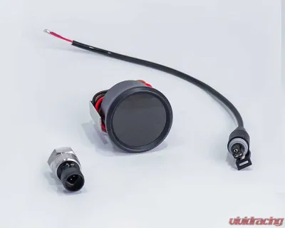 Intellitronix 2 1/6 Inch Boost Black Bezel Digital Gauge w/Sender 0-60 PSI - M9012R