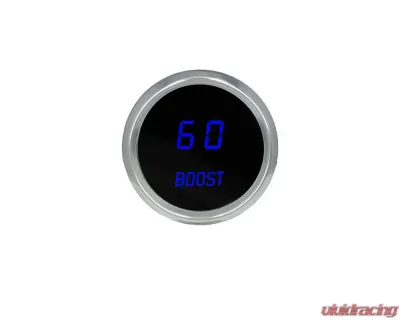 Intellitronix 2 1/16 Inch Boost Chrome Bezel Digital Gauge w/Sender 0-60 PSI - MS9012B