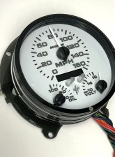 Intellitronix Analog Gauge Cluster Replacement w/GPS Speed Sensor Chevrolet Bel Air 1957                                     - WL1102R-S9020 - Image 3