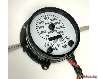 Intellitronix Analog Gauge Cluster Replacement w/GPS Speed Sensor Chevrolet Bel Air 1957 - WL1102R-S9020