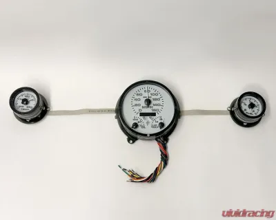 Intellitronix Analog Gauge Cluster Replacement w/GPS Speed Sensor Chevrolet Bel Air 1957 - WL1102R-S9020