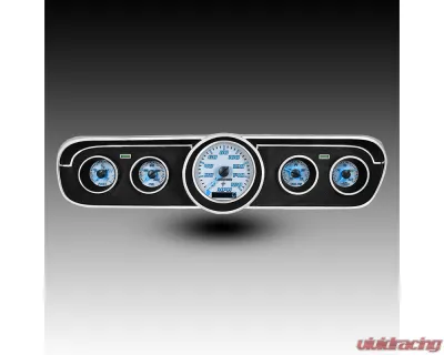 Intellitronix Analog Replacement Gauge Panel w/GPS Sending Unit Ford Mustang 1965-1966 - WL7001B-S9020