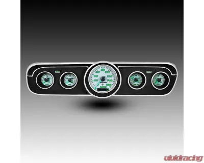 Intellitronix Analog Replacement Gauge Panel w/GPS Sending Unit Ford Mustang 1965-1966 - WL7001G-S9020