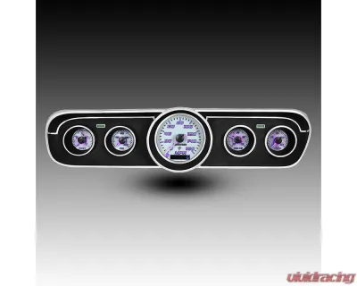Intellitronix Analog Replacement Gauge Panel w/GPS Sending Unit Ford Mustang 1965-1966 - WL7001P-S9020