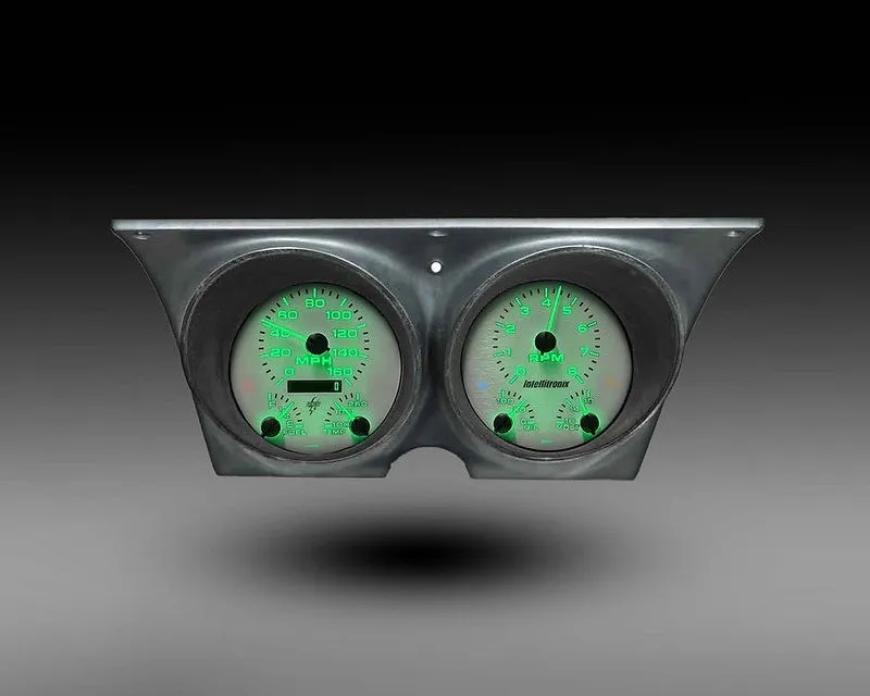 Intellitronix Replacement Analog Gauge Cluster w/o GPS Camaro | Firebird 1967-1968 - WL4000G