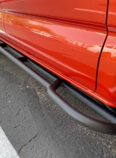 Westcott Designs 20 Degrees Black DOM MIG Weld Short Bed and Access Cab Sliders w/Top Plates Toyota Tacoma 2010-2021                                     - 25121MTBK - Image 4