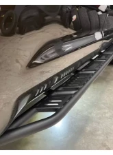 Westcott Designs 15 Deg. Raw Aluminum DOM TIG Weld Short Bed Sliders w/Top Plates CrewMax and Double Cab Toyota Tundra 2007-2021                                     - 25221TR - Image 4