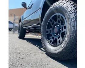 Westcott Designs Black DOM MIG Weld Sliders w/Top Plates 4th Generation Toyota 4Runner 2004-2009
