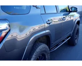 Westcott Designs 20 Degrees Black HREW MIG Weld No Kick Out Rock Sliders Toyota 4Runner 2010-2021