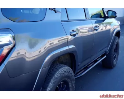 Westcott Designs 20 Degrees Black DOM MIG Weld No Kick Out Rock Sliders Toyota 4Runner 2010-2021 - 25313MBK