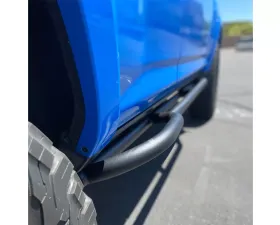 Westcott Designs 20 Degrees Black DOM MIG Weld Sliders 5th Generation Toyota 4Runner 2010-2021