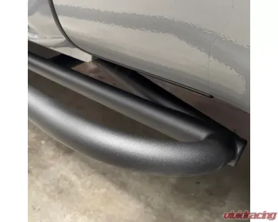 Westcott Designs 20 Degrees Black DOM MIG Weld Long Bed Sliders Toyota Tacoma 2010-2021 - 25122MBK