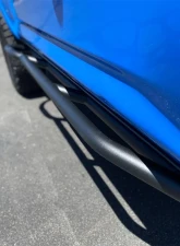 Westcott Designs 20 Degrees Black DOM TIG Weld Sliders w/Top Plates 5th Generation Toyota 4Runner 2010-2021                                     - 25322TBK - Image 2