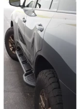Westcott Designs Black DOM MIG Weld Rock Sliders Toyota Land Cruiser 200 2015-2022                                     - 25501MBK - Image 2