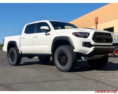 Westcott Designs Black Anodize Fox TRD PRO Front Only Lift Kit Toyota Tacoma 2017-2019 - 35102FB