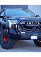Westcott Designs Raw Aluminum Fox TRD PRO Preload Collar Lift Kit Toyota Tundra 2022-2024                                     - 35210A - Image 2