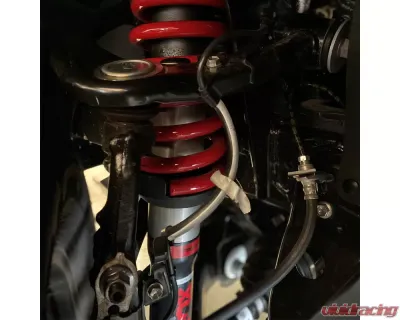 Westcott Designs Raw Aluminum Fox TRD PRO Front Only Lift Kit Toyota Sequoia 2020-2022 - 35501FA