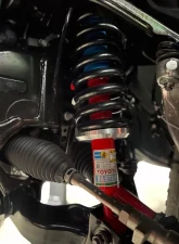 Westcott Designs Black Anodize Bilstein Red Shocks Preload Collar Lift Kit Toyota Tundra 2022-2024                                     - 35207B - Image 3
