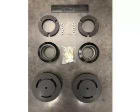 Westcott Designs Raw Aluminum Fox TRD PRO Lift Kit Toyota 4Runner 2019-2020