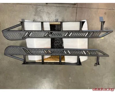 Westcott Designs 20 Degrees Black DOM MIG Weld Long Bed Sliders Toyota Tacoma 2010-2021 - 25122MBK