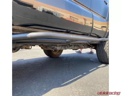 Westcott Designs 10 Degrees Black DOM MIG Weld Sliders w/Top Plates 4th Generation Toyota 4Runner 2004-2009 - 25311MTBK