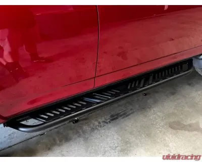 Westcott Designs 20 Degrees Black DOM MIG Weld No Kick Out Rock Sliders Toyota 4Runner 2010-2021 - 25313MBK