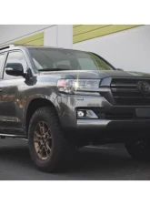 Westcott Designs Black DOM MIG Weld Rock Sliders Toyota Land Cruiser 200 2015-2022                                     - 25501MBK - Image 3