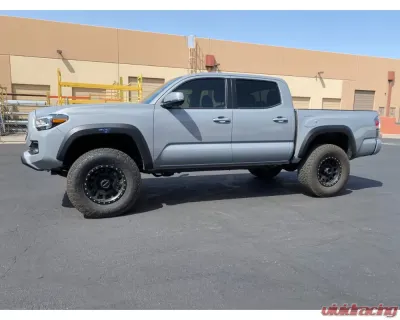 Westcott Designs Black Anodize Bilstein 5100 Preload Collar Front Only Lift Kit Toyota Tacoma 2016-2022 - 35106FB