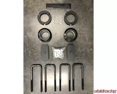 Westcott Designs Black Anodize TRD Off-Road/Sport Preload Collar Lift Kit Toyota Tundra 2015-2021 - 35203B