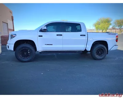 Westcott Designs Black Anodize Bilstein 5100 Preload Collar Front Only Lift Kit Toyota Tundra 2007-2021 - 35205FB