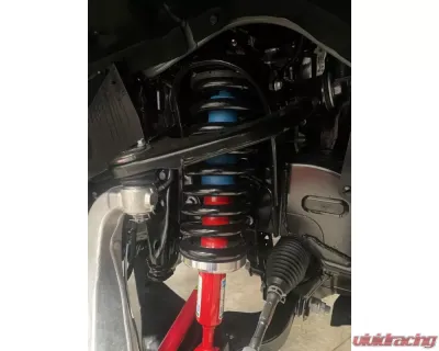 Westcott Designs Black Anodize AVS/Air Ride w/Hitachi Black Shocks Preload Collar Lift Kit Toyota Tundra 2022-2024 - 35208HB