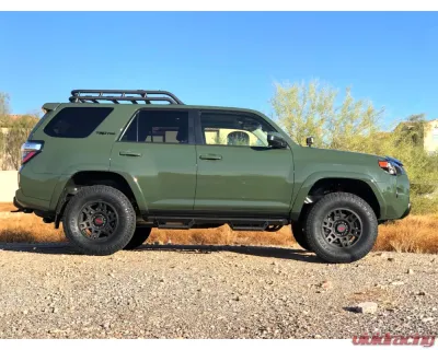 Westcott Designs Raw Aluminum Fox TRD PRO Lift Kit Toyota 4Runner 2019-2020 - 35302A