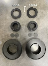 Westcott Designs Raw Aluminum Fox TRD PRO Front Only Lift Kit Toyota Sequoia 2020-2022                                     - 35501FA - Image 3
