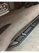 Westcott Designs 15 Deg. Raw Aluminum DOM TIG Weld Short Bed Sliders w/Top Plates CrewMax and Double Cab Toyota Tundra 2007-2021                                     - 25221TR - Image 4