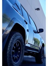 Westcott Designs 20 Degrees Black HREW MIG Weld No Kick Out Rock Sliders w/Top Plates Toyota 4Runner 2010-2021                                     - 25313HTBK - Image 4
